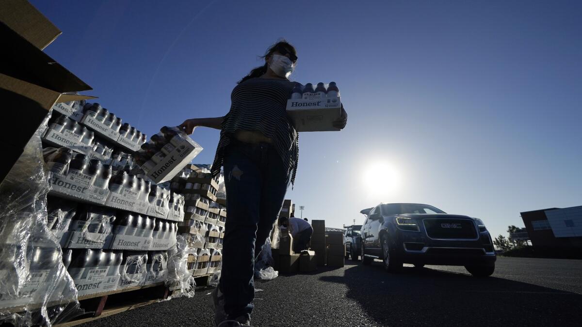 Millions of Americans turn to food banks for the first time Los